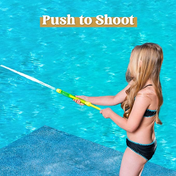 JOYIN 18 Pack 16.5'' Water Gun,Super Soaker Blaster Squirt Guns, Bulk Summer Outdoor Swimming Pool, Backyard, Beach Water Game Fighting Play Pool Toys