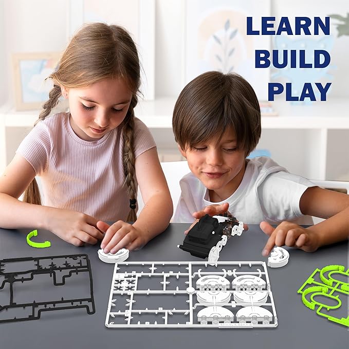 Obstacle Challenger Collins, STEM Educational Robotic Assembly Toy