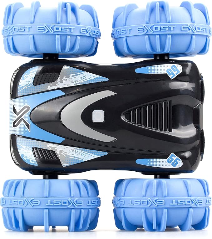 Exost 360 Aquacross Terrain Stunt RC Car - All-Terrain Inflatable Tires, 2.4Ghz Control, Acrobatic Flips for Ages 5+