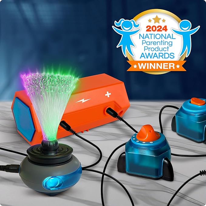 National Geographic Circuit Maker Kit - Electronics Kit for Kids with 120 Electrical Circuit Projects, Electric Circuit STEM Toy, Electronic Projects, Electrical Circuit Kit for Kids, Electricity Kit