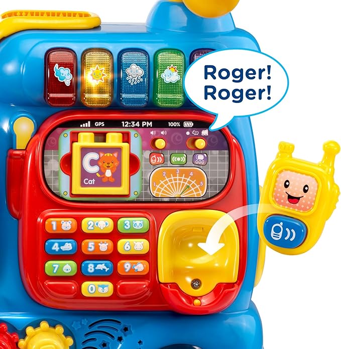 VTech Sit-to-Stand Ultimate Alphabet Train, Blue