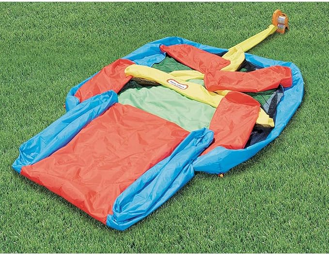 Little Tikes Jr. Jump 'n Slide Bouncer, Multicolor