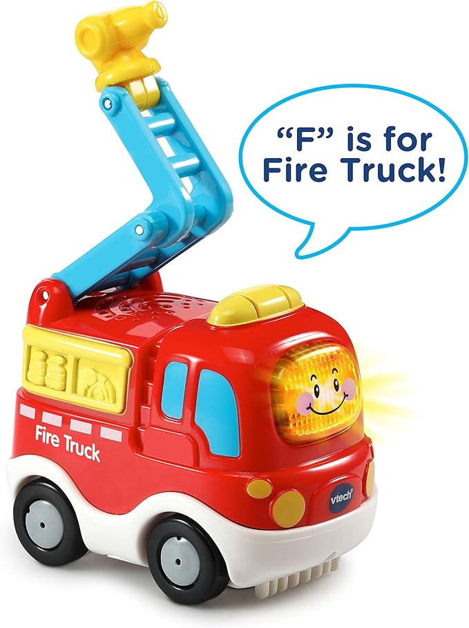 VTech Go! Go! Smart Wheels Save The Day Fire Station, Multicolor