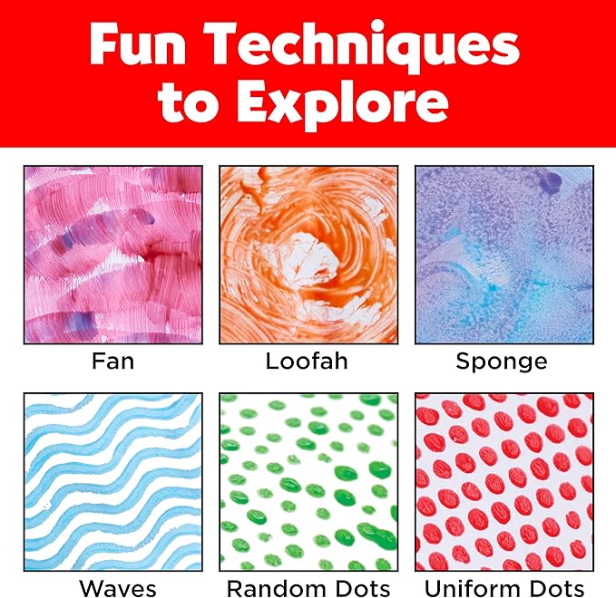 Faber-Castell Young Artist Texture Painting - Painting Set for Kids Ages 5+, Toddler Art Supplies (Packaging May Vary)