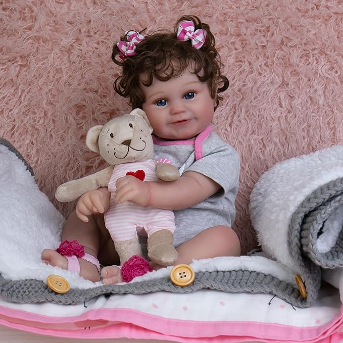 Milidool Reborn Baby Dolls - 20 Inch Realistic Newborn Baby Doll, Handmade with Love