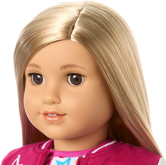 American Girl, Truly Me 18-inch Doll #131 with Brown Eyes, Straight Blonde Hair, Light-to-Medium Skin, for Ages 6+