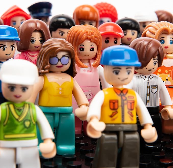 50 PCS RAMDOM Minifigures Building Minifigs Mini Figure People Toy Mystery Pack