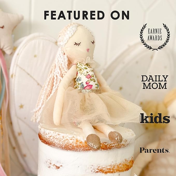MON AMI Vanilla Scented Designer Soft Plush Doll - 10”, Fun Adorable Stuffed Toy for Kids of All Ages, Use as Toy or Room Décor