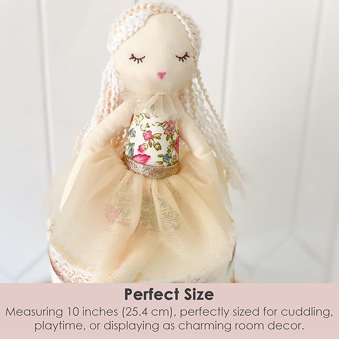 MON AMI Vanilla Scented Designer Soft Plush Doll - 10”, Fun Adorable Stuffed Toy for Kids of All Ages, Use as Toy or Room Décor