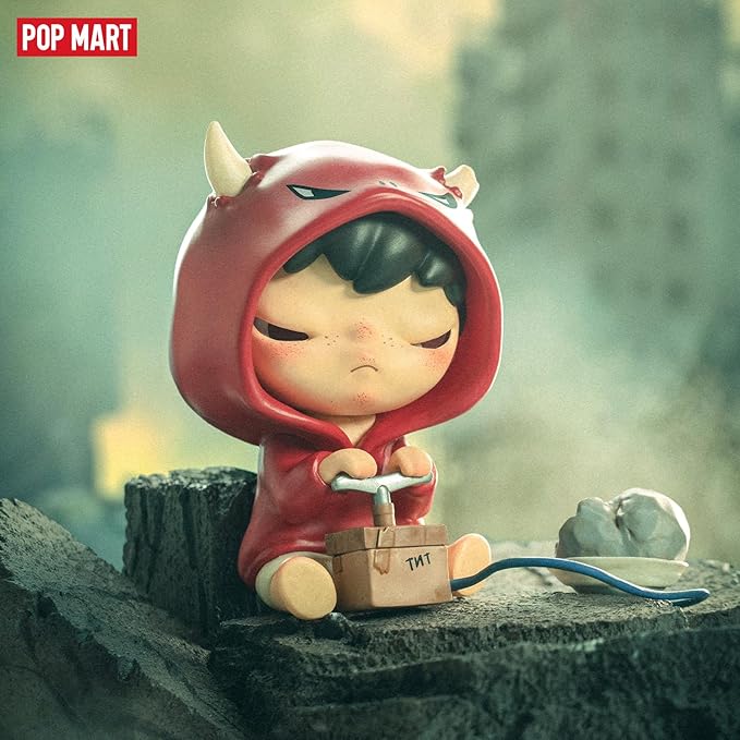 POP MART Hirono Mime Series Figures, 12PCs Hirono Blind Box Figures, Random Design Action Figures Collectible Toys Home Decorations, Holiday Birthday Gifts for Girls and Boys, Whoel Set