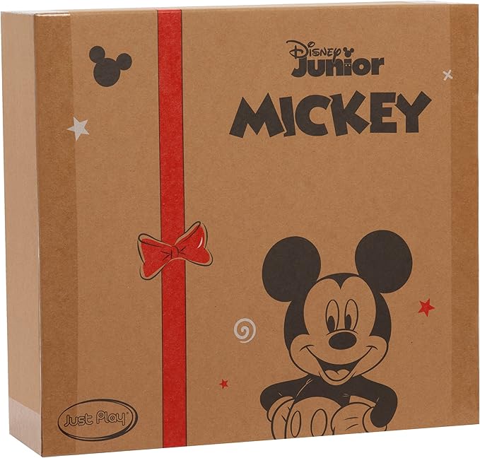 Disney Junior Mickey Mouse Funhouse Light the Way Train, Musical Toy Train Set with Controller, Preschool