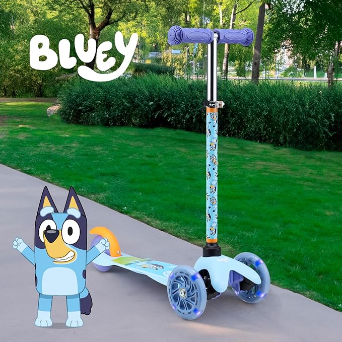 Scooter for Kids Ages 3-5 - Extra Wide Deck & Light Up Wheels, Self Balancing Kids Toys for Boys & Girls, Choose Your Favorite Character