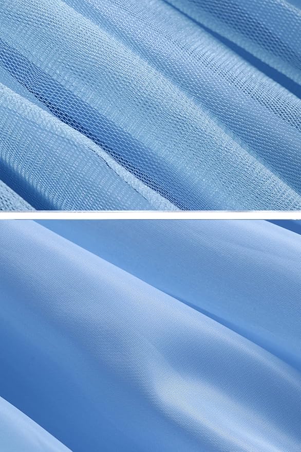 MYZLS Cinderella Princess Dress Girls Fancy Party Costume Christmas Cosplay Dress Up Outfit for 3-8 Years