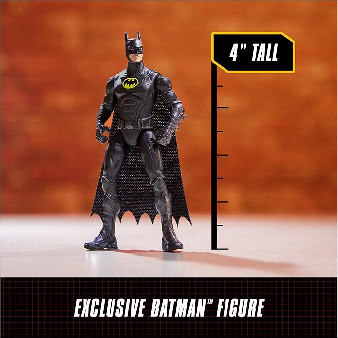 DC Comics, Official 1989 Batmobile RC, Exclusive Batman Figure, Limited Edition Collector's Item, Smoke Effects, Batcave Chargeable Base, Ages 14+