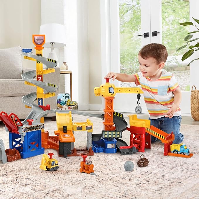 VTech Go! Go! Smart Wheels Speedy Spiral Construction Tower Track Set (Frustration Free Packaging)
