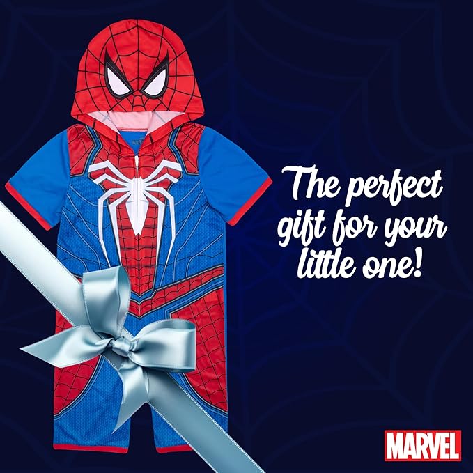 Marvel Boys' Footless One Piece Pajamas