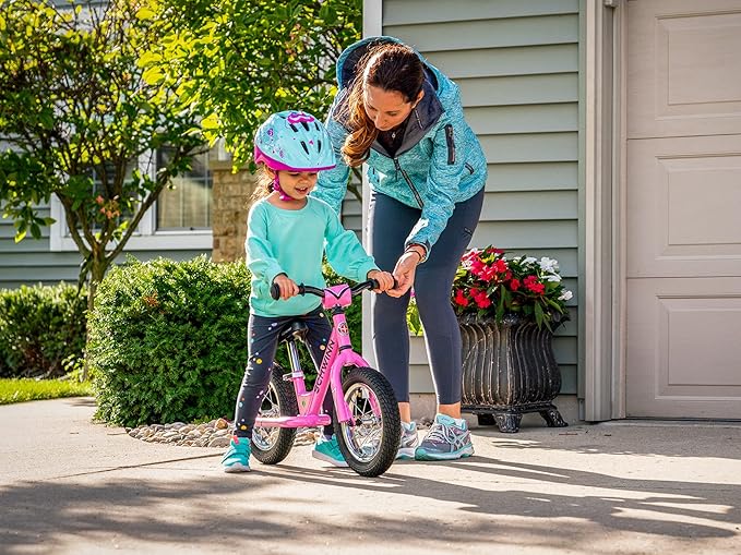 Schwinn Balance Bike, 12 Inch Bike for Kids Ages 2-4, Durable Steel Frame, Padded Seat, Cushioned Grips, Adjustable Seat Grows with Your Child, No Training Wheels Needed, Training Bicycle for Kids