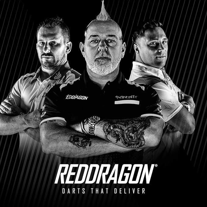 RED DRAGON Razor Edge Original 33g Tungsten Darts with Flights and Stems
