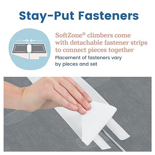 ECR4Kids SoftZone Junior Mix n' Match Step, Beginner Playset, Emerald, 2-Pack