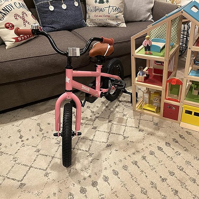 JOYSTAR Kids Bike for Ages 2-12 Years Old Boys Girls, 12-20 Inch BMX Style Kid's Bikes with Training Wheels, Children Bicycle for Kids and Toddler, Multiple Colors