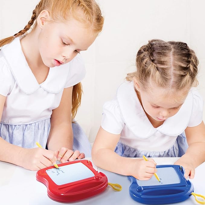 PREXTEX 18-Pack Mini Magnetic Drawing Board for Kids - Mini Doodle Pad Bulk Toys for Party Favors and Classroom Toys - Goodie Bags for Kid Birthday, Daycare, and Toddler Party Favors