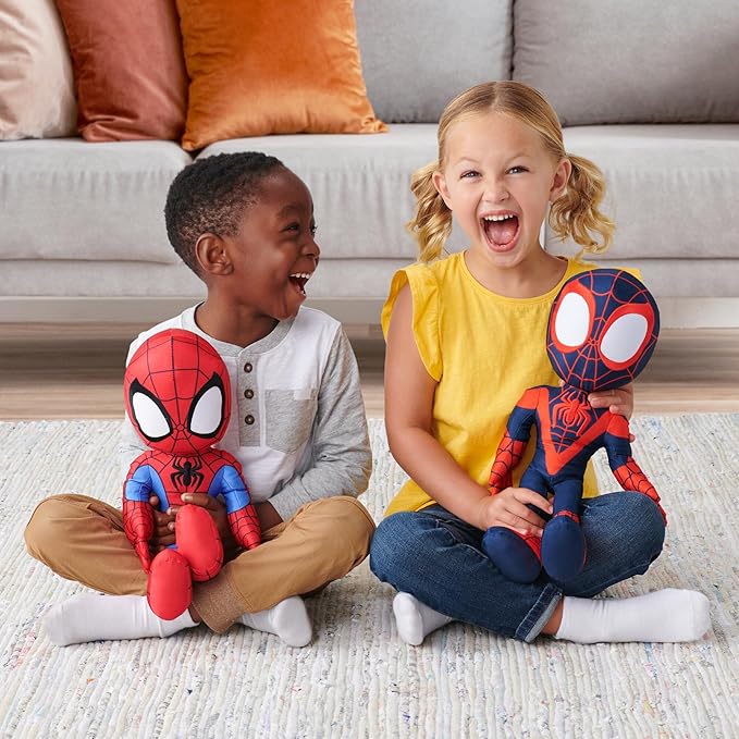 Marvel Spidey and His Amazing Friends My Friend Spidey Feature Plush - 16-Inch Talking Plush with 16 Unique Phrases