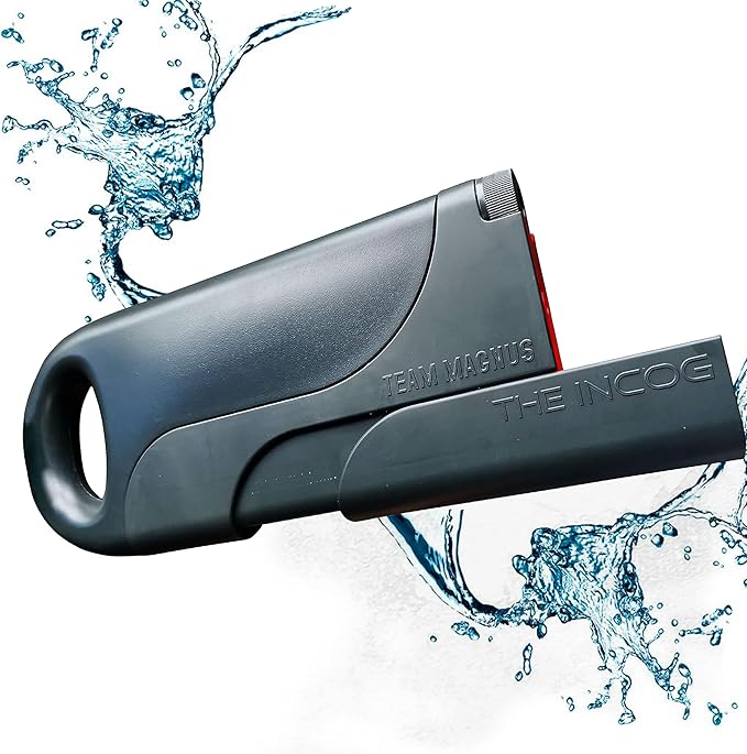 Incog Water Gun: Stealth Water Soaker with Long Range 32' Water Jet and Big 1200 CC Tank - Powerful, Stylish Water Guns in 4 Colors