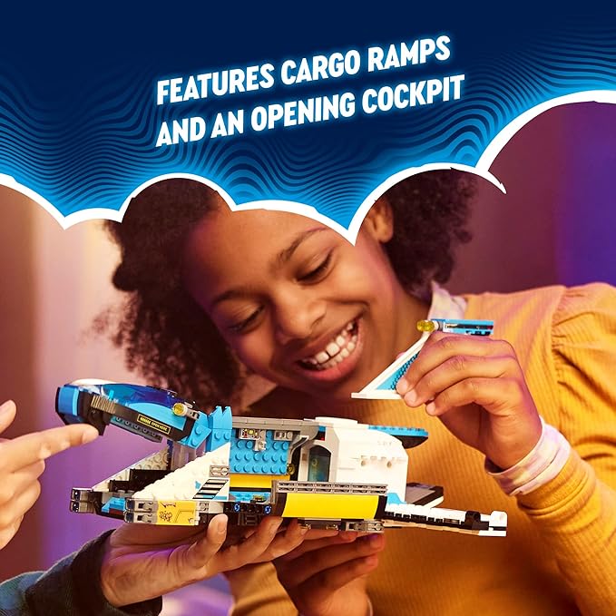 LEGO DREAMZzz Mr. Oz’s Spacebus Building Set, Spaceship Toy for Kids, Space Shuttle School Bus, Unique Space Travel Gift for 9+ Year Olds, 71460