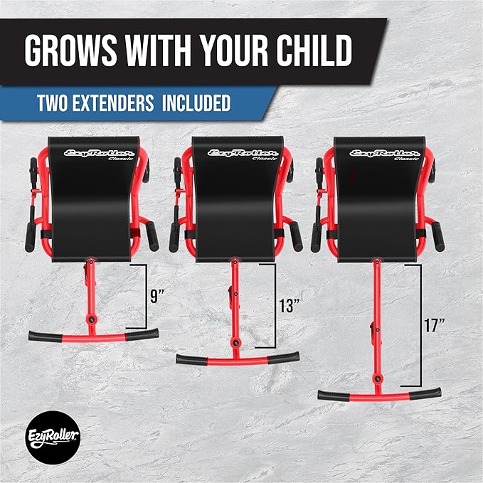 EzyRoller Classic X Ages 4+, 45lbs - 120lbs - Red