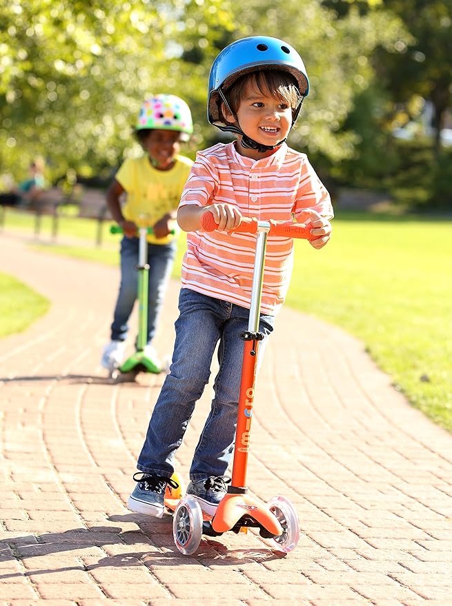 Micro Kickboard - Mini Deluxe - Three Wheeled, Lean-to-Steer Swiss-Designed Micro Scooter