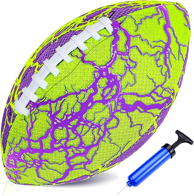 Jasonwell Pool Beach Water Football - Waterproof Football Strong Grip Fun Pool Toys Games for Swimming Pools Beach Lake Park Backyard Outdoor Play for Kids Children Teens Adults Family