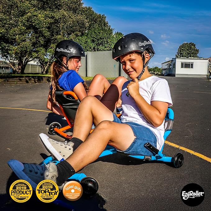 EzyRoller Classic X Ages 4+, 45lbs - 120lbs - Blue