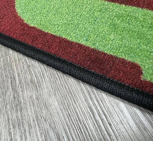Flagship Carpets Alphabet Number Seating Squares – 12"x12" Durable and Colorful Kids Carpet Tiles for Classroom, Daycare, Playroom, or Home Learning – Set of 26