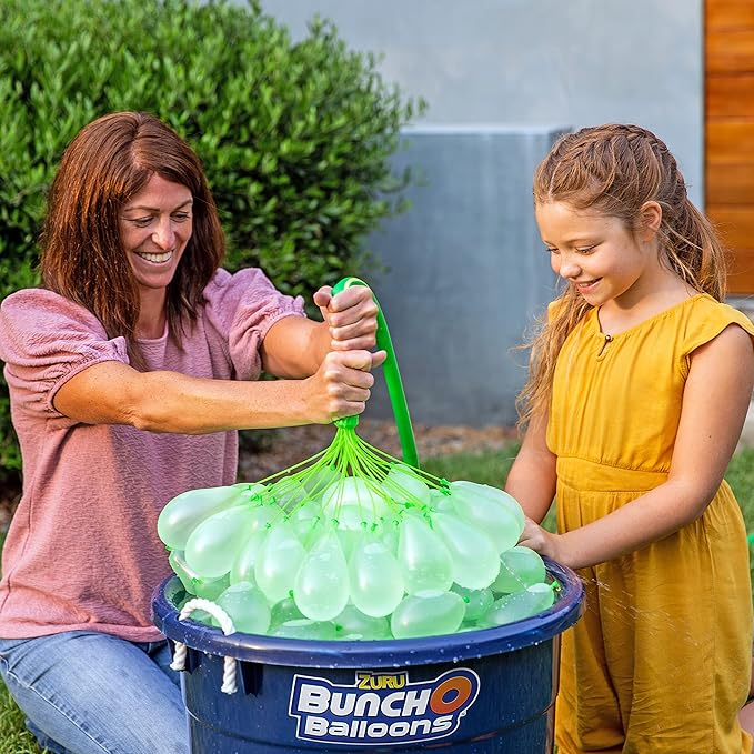 ZURU BUNCH O BALLOONS - 350 Rapid-Fill Crazy Color Water Balloons (10 Pack) Amazon Exclusive