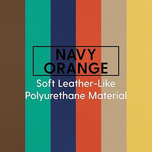 FDP SoftScape Playtime and Climb Multipurpose Playset for Infants, Toddlers 10m-2yrs; For Crawlers and Little Builders, Learn Gross Motor Skills at Home or Daycare (6-Piece)- Navy/Orange 12364-NVOR