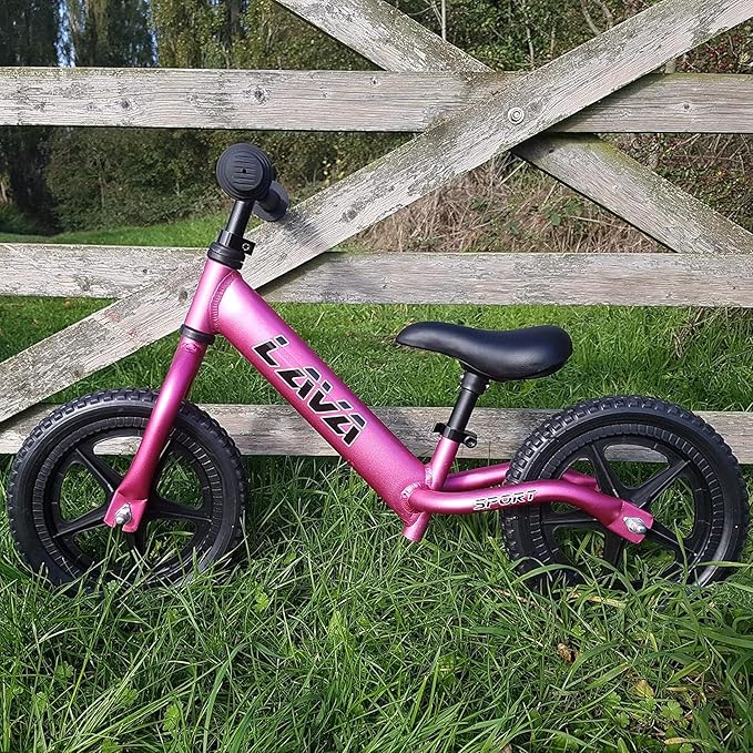 Balance Bike - Lightweight Aluminium Toddler Bike for 2, 3, 4, and 5 Year Old Boys and Girls - No Pedal Bikes for Kids with Adjustable Handlebar and Seat, EVA Tires - Training Bike