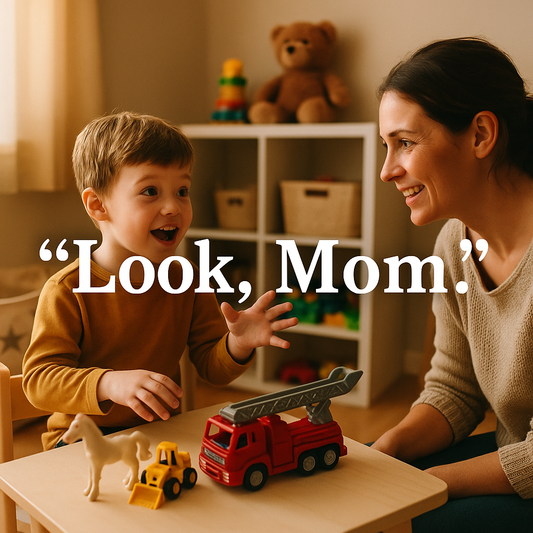 “Look, Mom!” — How Explaining Their Play Boosts Children’s Language and Social Development