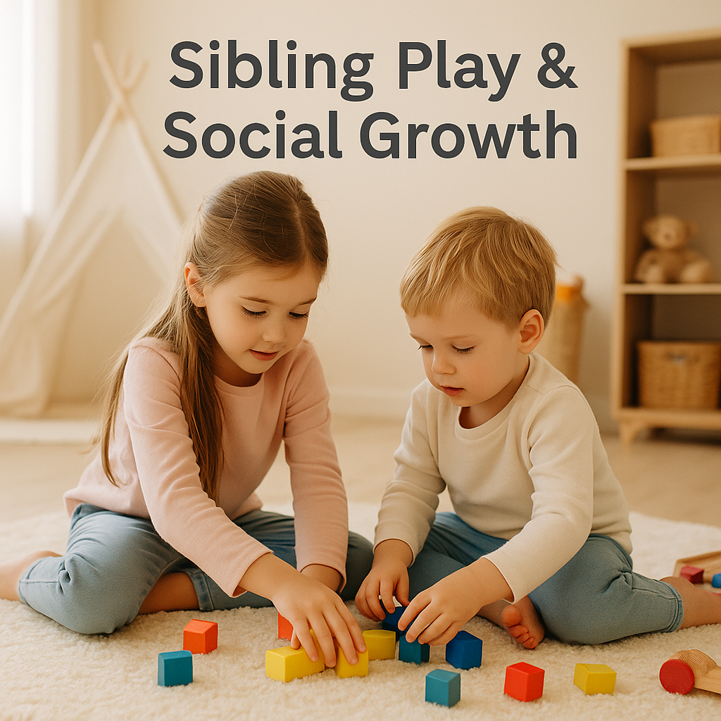 👫 Siblings at Play: How Shared Playtime Shapes Social Development