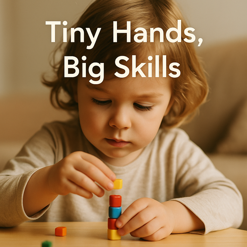 🎈 Tiny Hands, Big Skills: How Fine Motor Play Builds Focus in Early Childhood