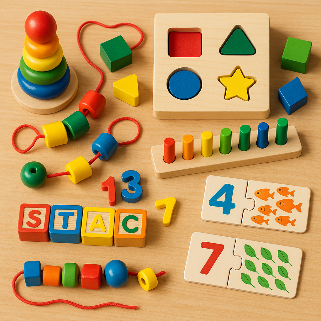 Top 5 Brain-Boosting Toys for Preschoolers (3–5 Years)
