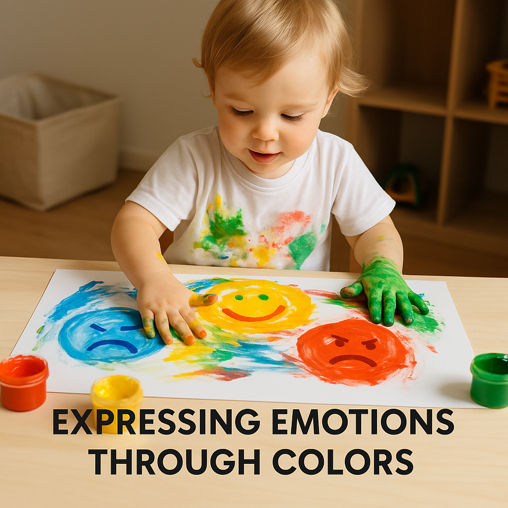 🎨 Expressing Emotions Through Colors — A Simple Sensory Play Guide for Kids