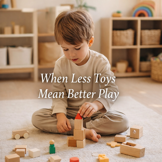 Why Too Many Toys Can Make Children More Distracted