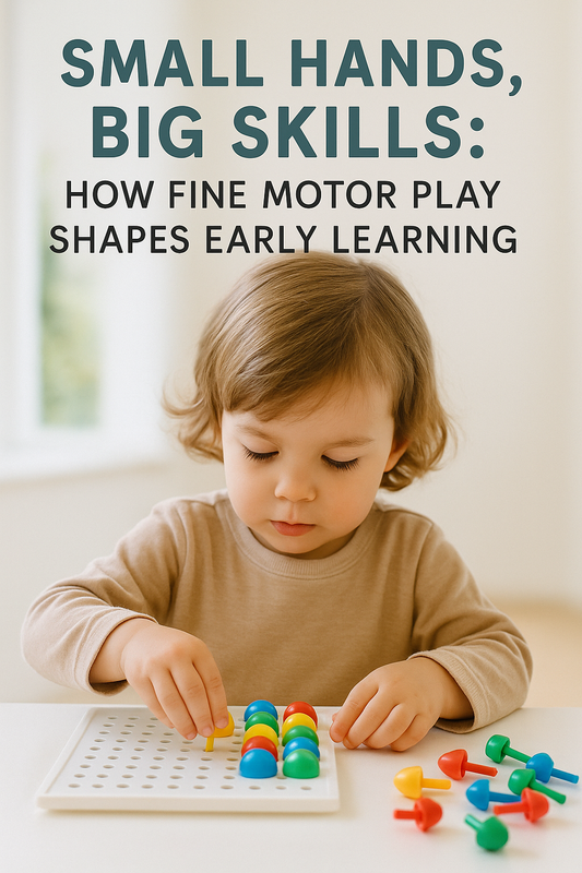 ✨ Small Hands, Big Skills: How Fine Motor Play Shapes Early Learning