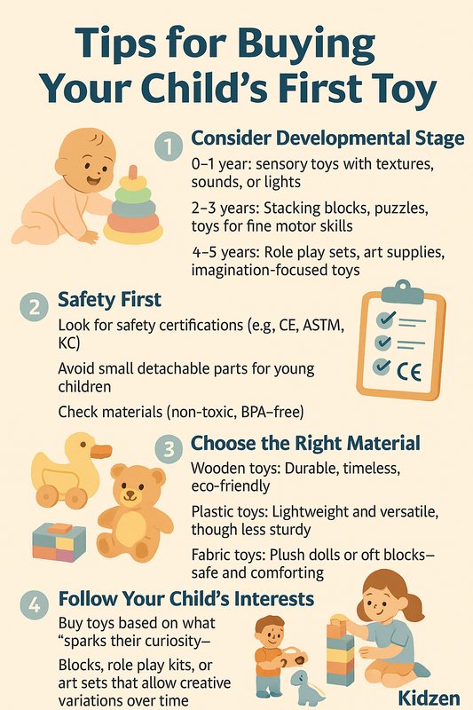 “Tips for Buying Your Child’s First Toy”