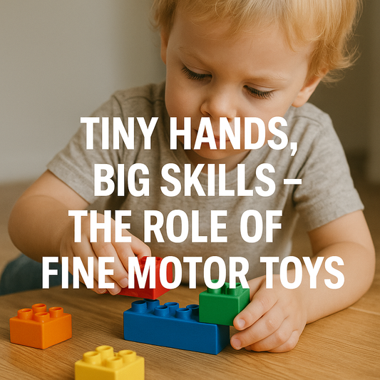 Tiny Hands, Big Skills – The Role of Fine Motor Toys