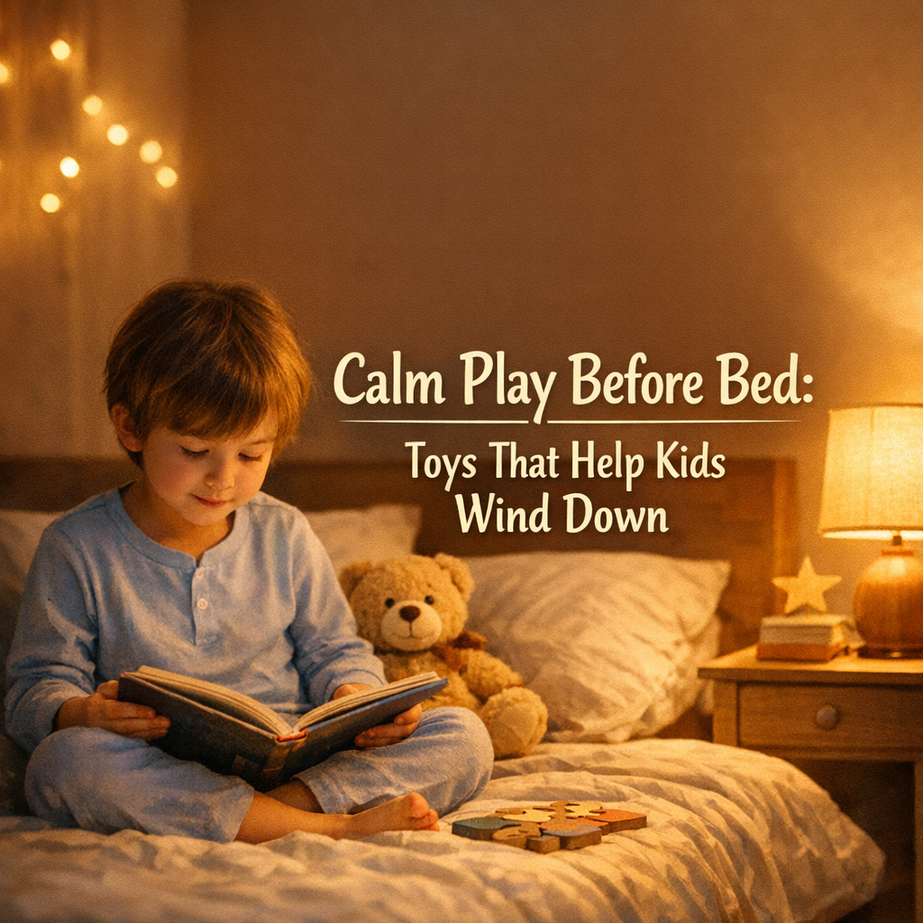 🌙 Calm Play Before Bed: Toys That Help Kids Wind Down