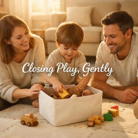 Not “Stop Playing,” But “Closing Time”: Creating a Gentle End-of-Play Ritual for Kids