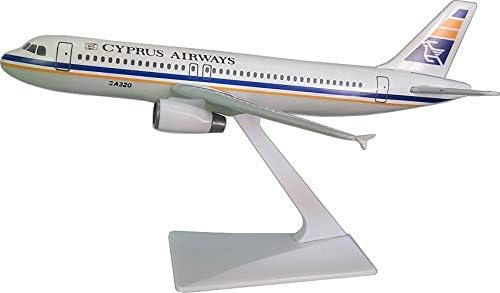 Flight Miniatures Cyprus Airways A320-200 1:200 Scale - Snap-Fit Model Airplane - Collectible Model Replica of Cyprus Airlines Aircraft - Part# AAB-32020H-026