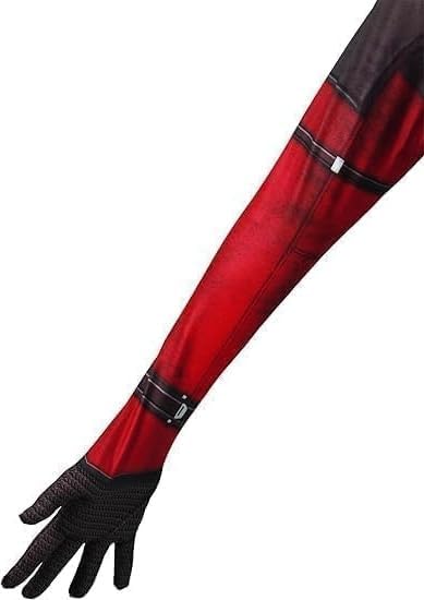 PatLoom 3D Print Bodysuit Heroes Jumpsuit Outfits for Halloween Cosplay Costumes with Headwear for Kids Boys Girls Christmas