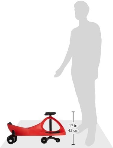 The Original by PlaSmart – Pink/Purple – Ride On Toy, Ages 3 yrs and Up, No Batteries, Gears, or Pedals, Twist, Turn, Wiggle for Endless Fun